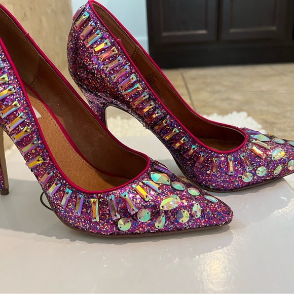 Foxxee pink mult size 9.5 still in excellent condition I only wore it once - Picture 3 of 6